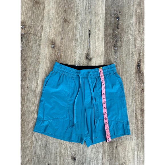 Lululemon Mens License To Train Linerless Teal Blue Athletic Shorts Size Small - Picture 5 of 10